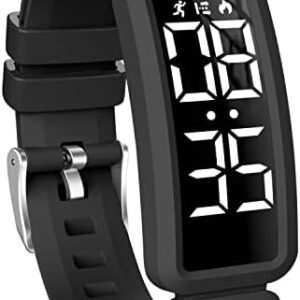 Fitness Tracker Watch for Kids Girls Boys Gift Ideas Sports Activity Tracker Pedometer Step Counter Watch Cadeau Montre Enfant Fille Garcon