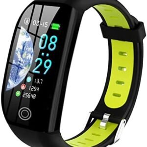 PUZESHUN Fitness Tracker Smart Watch Sports Watch Bracelet Color Touch Screen IP68 Waterproof Step Calorie Counter Sleep Monitoring Pedometer Watches Activity Trackers for Women Men