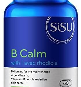 SISU B Calm, with 250 mg Rhodiola 60 VC (Pack of 1)