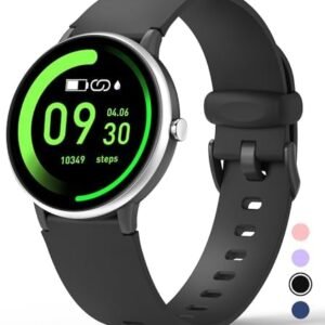 Mgaolo Kids Smart Watch,Fitness Tracker with Heart Rate Sleep Monitor for Boys Girls,Waterproof DIY Watch Face Pedometer Activity Tracker for Android iPhone (Can be Used Without app/Phone)