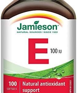 Jamieson Vitamin E 100 IU 100 Softgels