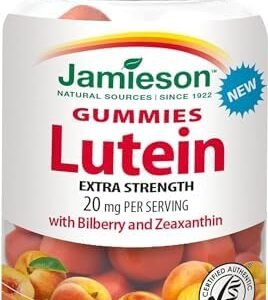 Jamieson Lutein Gummies 20 mg - With Bilberry and Zeaxanthin