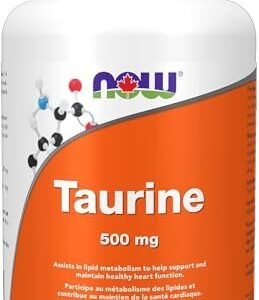NOW - Taurine 500mg 100 Capsules
