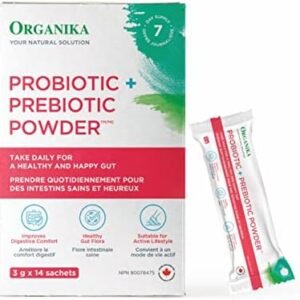 Organika Prebiotic + Probiotic Powder 3 G X 14 Sachets