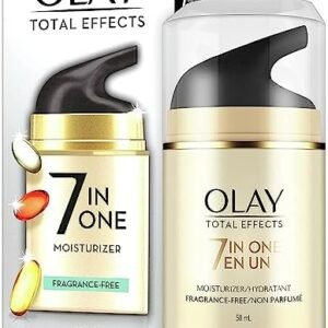 Olay Total Effects 7-In-One Anti-Aging Face Moisturizer with Vitamin C & E, Fragrance-Free, 50ml