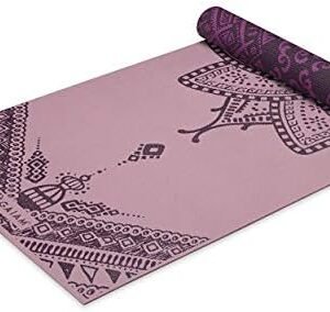 Gaiam Premium Print Reversible Yoga Mat