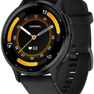 Garmin Venu 3, GPS Smartwatch, AMOLED Display, Advanced Health and Fitness Features, Up to 14 Days of Battery, Black