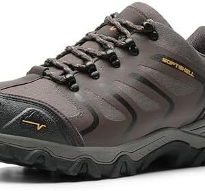 NORTIV 8 Men's Low Top Waterproof Hiking Shoes Outdoor Lightweight Backpacking Trekking Trails