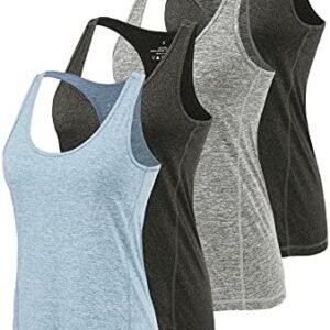 ROSYLINE Workout Tank Tops for Women Racerback Yoga Tops Quick Dry ​Activewear Tanks