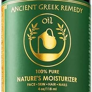 Unscented Organic Blend of Olive, Almond, Grapeseed, Jojoba and Sunflower oils with Vitamin E. Daily Moisturiser for dry Skin, Hair, Face, Cuticle, Scalp, Cold Pressed, Full Body oil for Men and Women
