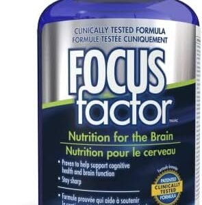 Focus Factor Brain Supplement & Complete Multivitamin (150 Count) with Zinc, Magnesium, Vitamins B6, B12, D, Bacopa Monnieri & N-Acetyl Tyrosine to Support Cognitive Function & Brain Health