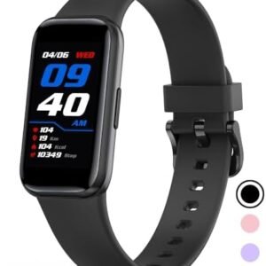 Mgaolo Fitness Tracker with Heart Rate Sleep Blood Oxygen Monitor for Men Women,Waterproof Activity Tracker Health Smart Watch,Pedometer Step Counter Compatible with Android iOS