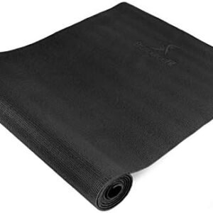ProSource Classic Yoga Mat 3 mm Thick, Extra Long 183 cm with Non-Slip Grip