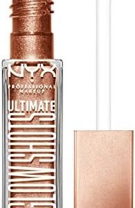 NYX PROFESSIONAL MAKEUP, Ultimate Glow Shots, Liquid Eyeshadow, 12hr wear - GOLDEN GOJI