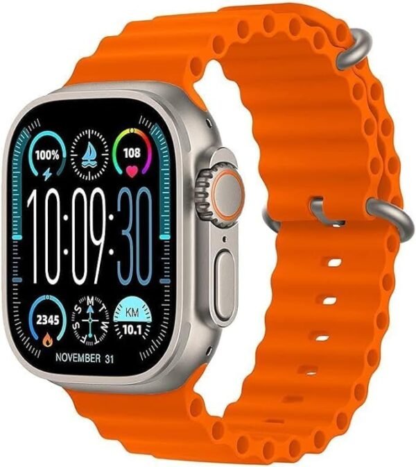 LuckiStar Ultra Smart Watch 2024 Series 8 Waterproof Pro Max Bluetooth Call 49mm DIY Full Touch Screen Blood Pressure Monitor Heart Rate Sleep Fitness Tracker Smartwatch Apple Android iOS