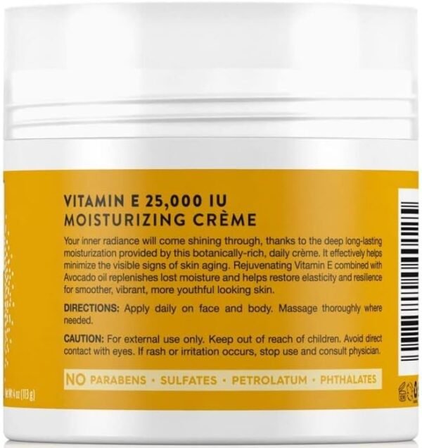 Jason Vitamin E Age Renewal Crme 25,000 IU, 113g(Packaging May Vary) - Image 2