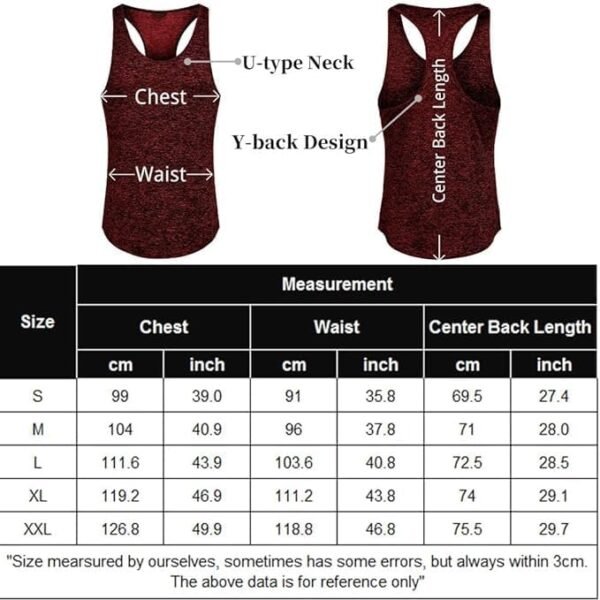 COOFANDY Mens Gym Tank Tops Y-Back Workout Muscle Tee Training Bodybuilding Fitness Sleeveless T Shirt - Image 6