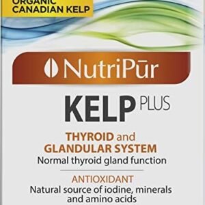 Nutripur Organic KelpPlus, Iodine Supplement, 60 vegetarian capsules