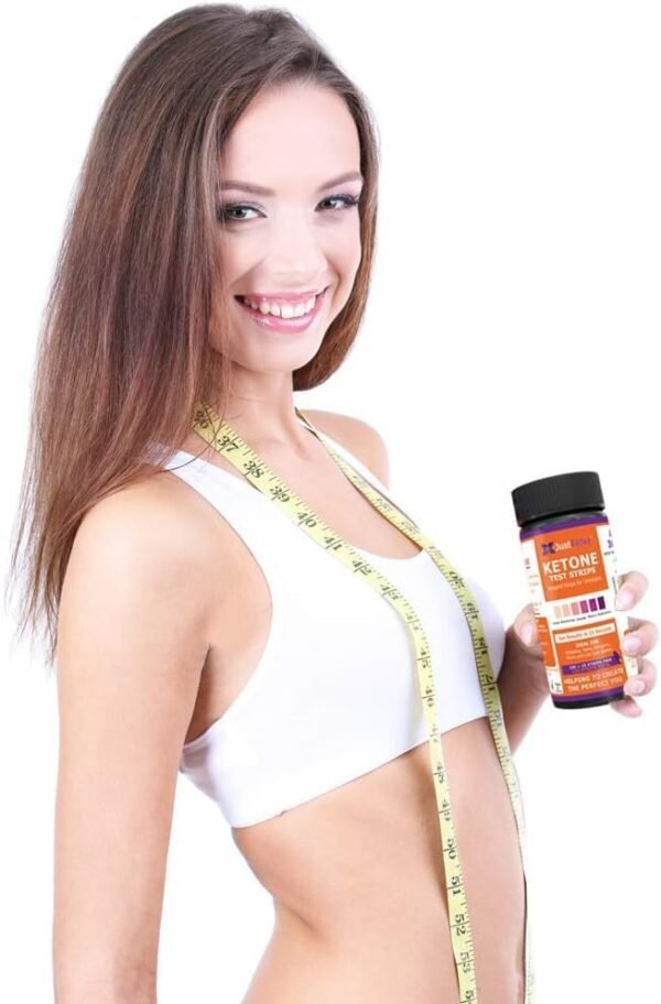 Just Fitter Ketone Test Strips. Look & Feel Fabulous on a Low Carb Ketogenic or HCG Diet. Get Your Body Back! Accurately Measure Your Ketosis Levels in 15 Seconds. - Image 5
