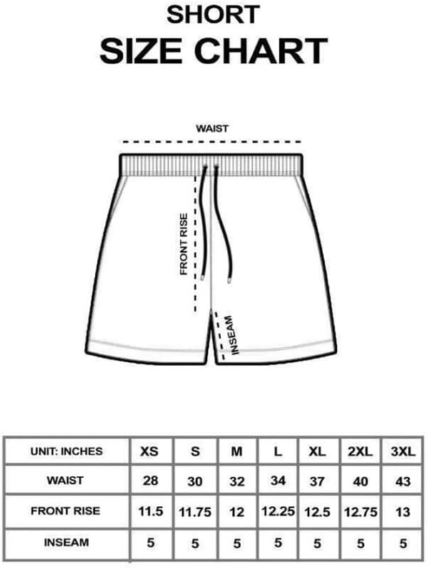 Rulercosplay Anime Double Layer Active Shorts Akatsuki Cloud Printing 5'' Inseam Funny Board Shorts for Men, Boys - Image 6