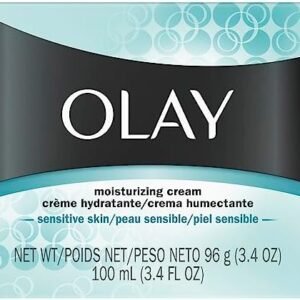 Olay Moisturizing Sensitive Skin Cream with Vitamin B3, Niacinamide, 100 mL