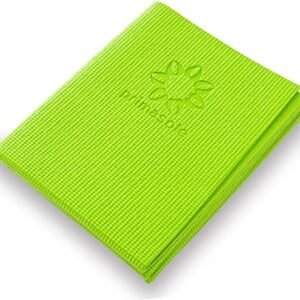 Primasole Folding Yoga Travel Pilates Mat 1/4" Thick. Easy to Carry for Yoga, Pilates Fintess, Workout.