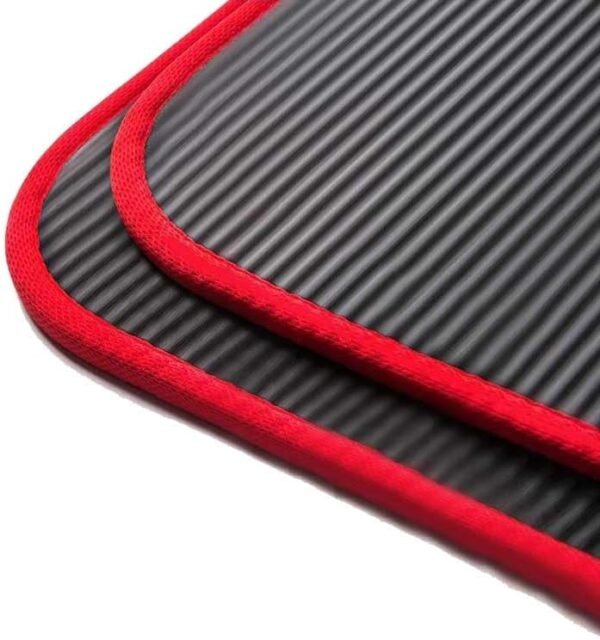 GHAWI Yoga Mat Eco Friendly NBR All-Purpose 1 Cm Thick Non-Slip Exercise Mat High Density Anti-Tear Pilates Mat with Carrying Strap for Yoga Pilates and Gymnastics - 183cm x 66cm x 1cm Yoga Matt - Image 8