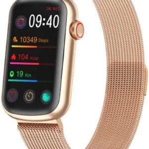 MorePro Fitness Tracker, Heart Rate Monitor & Blood Pressure Watch with Blood Oxygen, Waterproof Activity Tracker Sleep Tracker with Step Counter, Pedometer and Calorie, Smart Watch for Men Women Kids