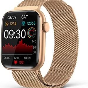 Smart Watch for Women with Bluetooth Call Answer/Dail,1.9'' HD Full Touch Screen Fitness Tracker, Smartwatch with Heart Rate Blood Oxygen Blood Pressure Sleep Monitor for Android and iPhone