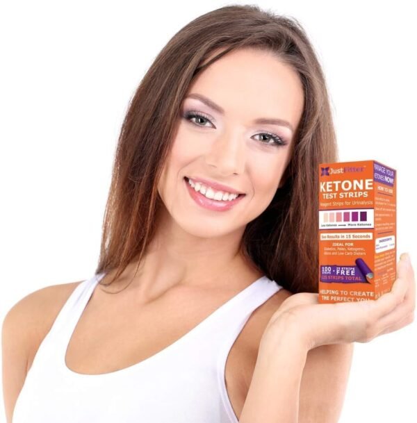 Just Fitter Ketone Test Strips. Look & Feel Fabulous on a Low Carb Ketogenic or HCG Diet. Get Your Body Back! Accurately Measure Your Ketosis Levels in 15 Seconds. - Image 4